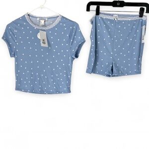 Weekend edition two piece pajama set women’s large